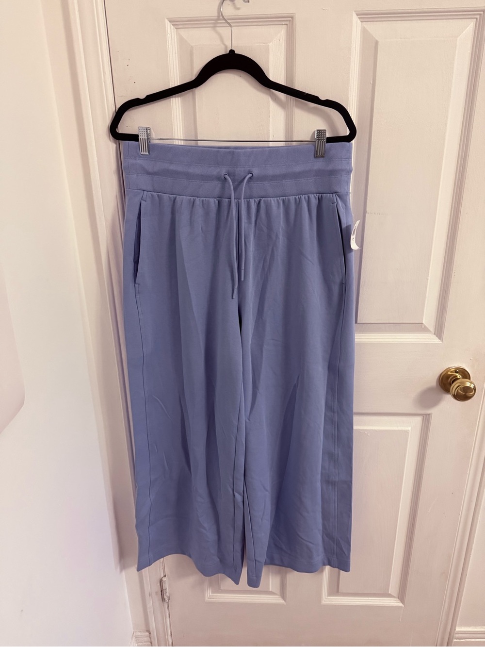 Old Navy Light Periwinkle Wide-Leg Drawstring Pants